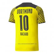 Camisola Dortmund Jogador Hazard 1º 2021-2022