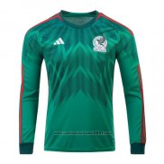 Camisola Mexico 1º Manga Comprida 2022