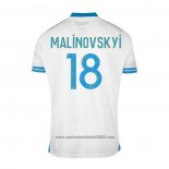 Camisola Olympique Marsella Jogador Malinovskyi 1º 2023-2024