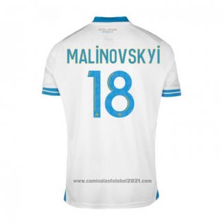 Camisola Olympique Marsella Jogador Malinovskyi 1º 2023-2024