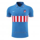 Camisola Polo del Atletico Madrid 2022-2023 Azul