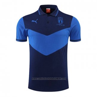 Camisola Polo del Italia 2022-2023 Azul