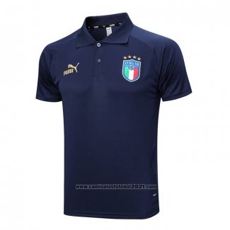 Camisola Polo del Italia 2023-2024 Azul