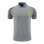 Camisola Polo del Liverpool 2022-2023 Cinza