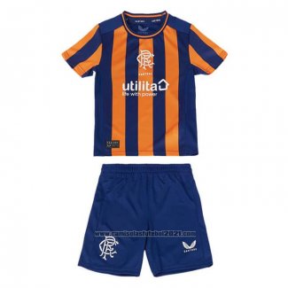 Camisola Rangers 3º Crianca 2023-2024