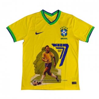 Tailandia Camisola Brasil Pele Special 2022 Amarelo