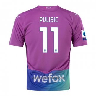 Camisola AC Milao Jogador Pulisic 3º 2023-2024