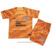 Camisola Corinthians Goleiro Crianca 2023