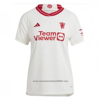 Camisola Manchester United 3º Mulher 2023-2024