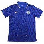Camisola Polo Chelsea 2021 Azul