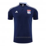 Camisola Polo del Lyon 2022-2023 Azul