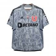 Camisola Universidad de Chile Porteiro 2022 Cinza Tailandia