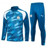 Sueter de Treinamento Manchester City 2023-2024 Azul