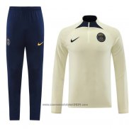 Sueter de Treinamento Paris Saint-Germain 2023-2024 Amarelo