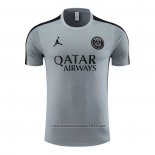 Treinamento Paris Saint-Germain Jordan 2023-2024 Cinza