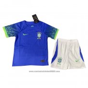 Camisola Brasil 2º Crianca 2022