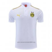 Camisola Polo del Dortmund 2022-2023 Branco