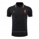 Camisola Polo del Liverpool 2022-2023 Preto