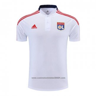 Camisola Polo del Lyon 2022-2023 Branco