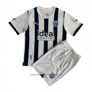 Camisola West Bromwich Albion 1º Crianca 2023-2024