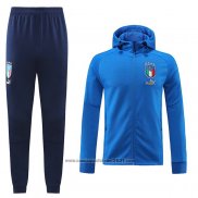 Fato de Treino Hoodie Italia 2022-2023 Azul