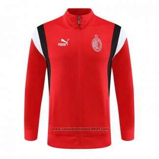 Jaqueta AC Milao 2023-2024 Vermelho
