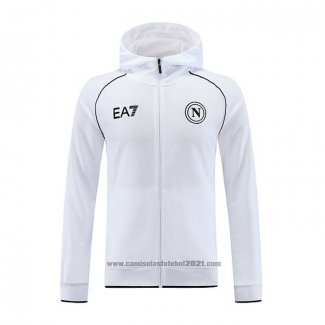 Jaqueta Hoodie Naples 2023-2024 Branco