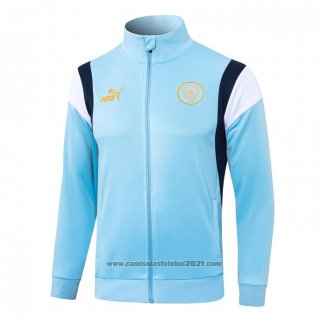 Jaqueta Manchester City 2023-2024 Azul