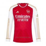 Camisola Arsenal 1º Manga Comprida 2023-2024