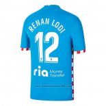 Camisola Atletico Madrid Jogador Renan Lodi 3º 2021-2022