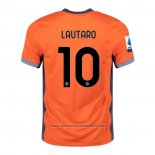 Camisola Inter de Milao Jogador Lautaro 3º 2023-2024