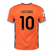 Camisola Inter de Milao Jogador Lautaro 3º 2023-2024