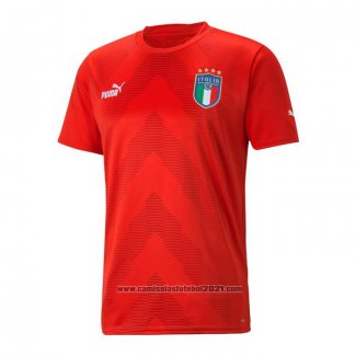 Camisola Italia Goleiro 2022 Vermelho