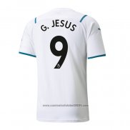 Camisola Manchester City Jogador G.jesus 2º 2020-2021