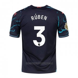 Camisola Manchester City Jogador Ruben 3º 2023-2024