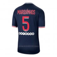 Camisola Paris Saint-Germain Jogador Marquinhos 1º 2020-2021