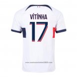 Camisola Paris Saint-Germain Jogador Vitinha 2º 2023-2024