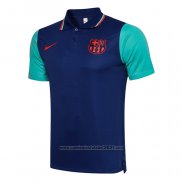 Camisola Polo Barcelona 2021 Azul