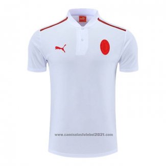 Camisola Polo del AC Milao 2022-2023 Branco