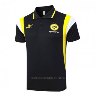 Camisola Polo del Dortmund 2023-2024 Preto