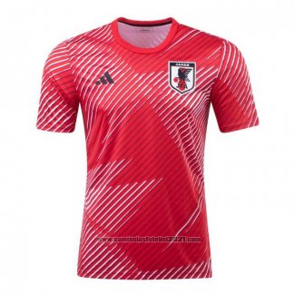 Camisola Pre Match del Japao 2022 Vermelho