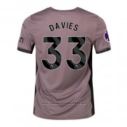 Camisola Tottenham Hotspur Jogador Davies 3º 2023-2024