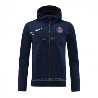 Jaqueta Hoodie Paris Saint-Germain 2022-2023 Azul