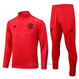 Sueter de Treinamento Flamengo 2023-2024 Vermelho