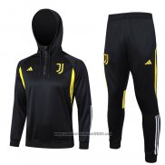 Sueter de Treinamento Juventus Crianca 2023-2024 Preto