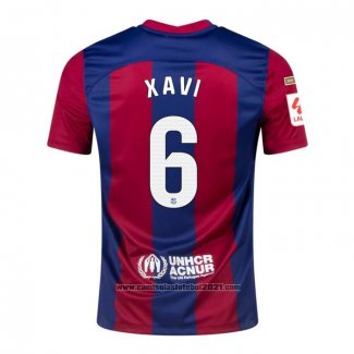 Camisola Barcelona Jogador Xavi 1º 2023-2024