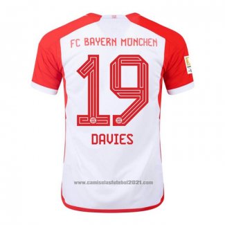 Camisola Bayern de Munique Jogador Davies 1º 2023-2024