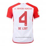 Camisola Bayern de Munique Jogador de Ligt 1º 2023-2024