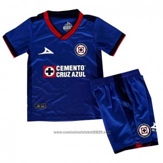 Camisola Cruz Azul 1º Crianca 2023-2024