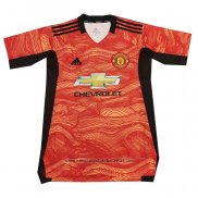 Camisola Manchester United Porteiro 2021-2022 Orange Tailandia